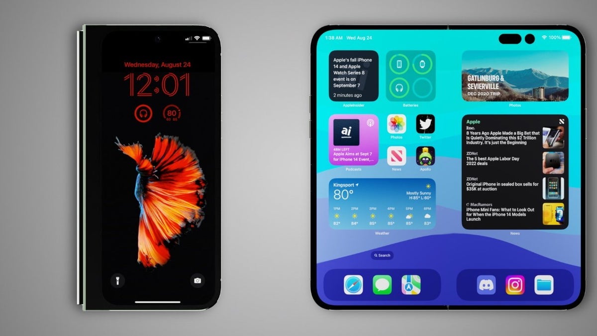 Schokkende prijs: opvouwbare iPhone overtreft iPhone 16 Pro Max in prijs Nieuwe opvouwbare iPhone: prijs die de iPhone 16 Pro Max met de helft overtreft