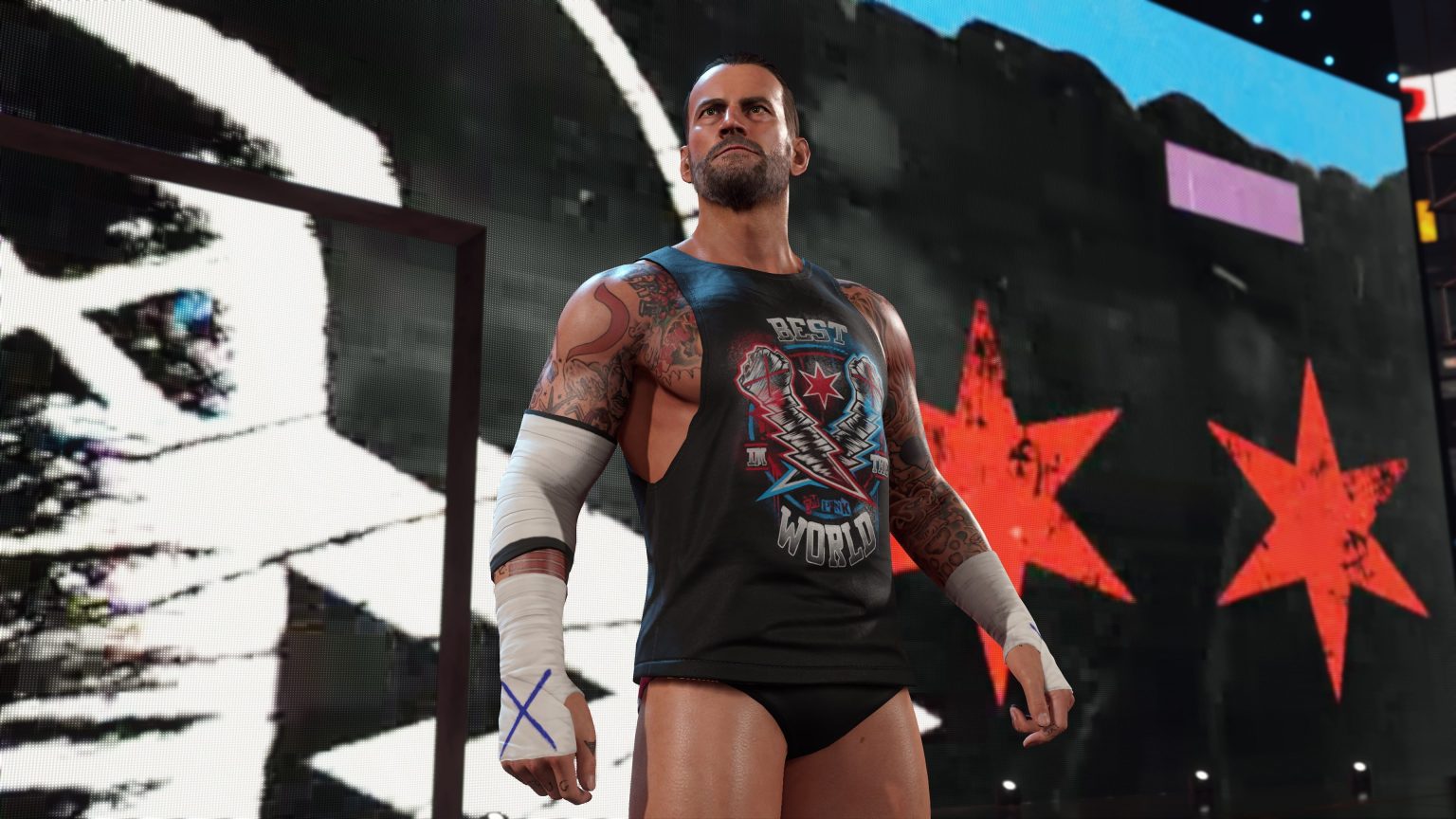 WWE 2K25 op PlayStation 5 downloadbestand is groter dan 110 GB WWE 2K25 op PlayStation 5 downloadbestand is groter dan 110 GB