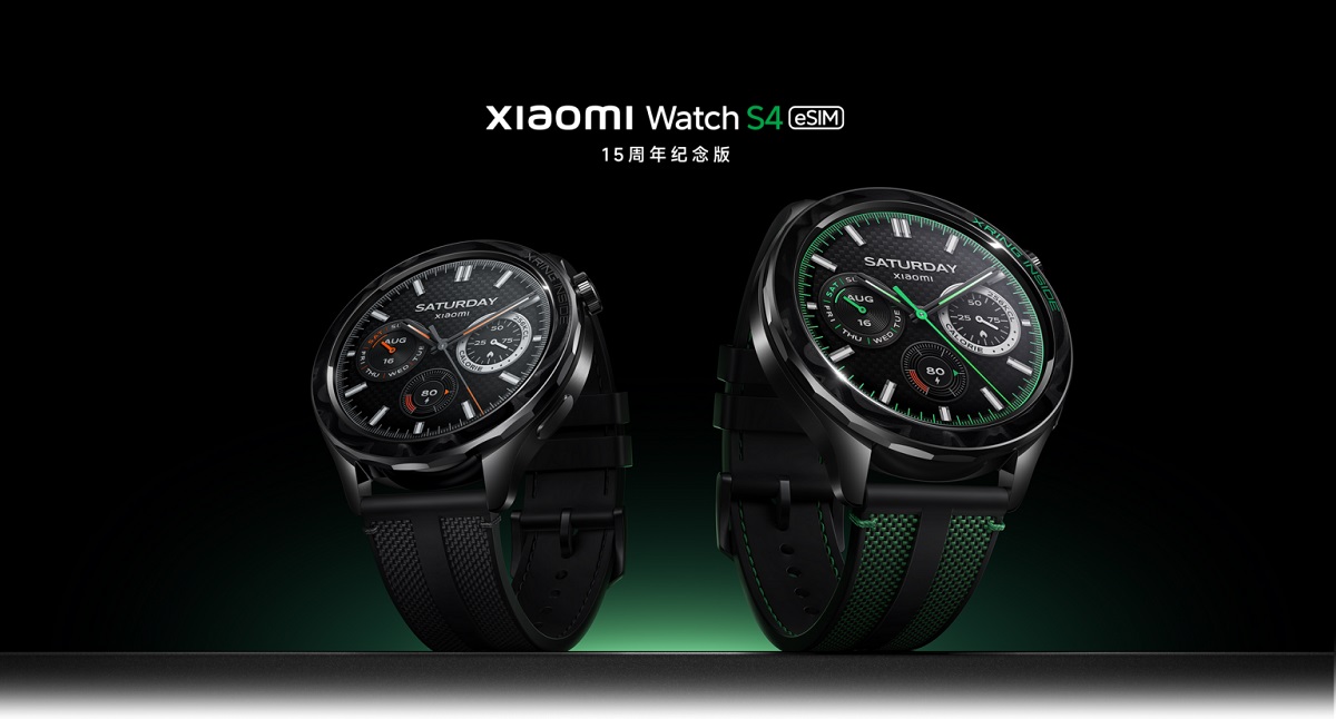 Xiaomi viert 15 jaar met speciale Watch S4 eSIM editie Xiaomi Watch S4 eSIM: 15 jaar innovatie vieren