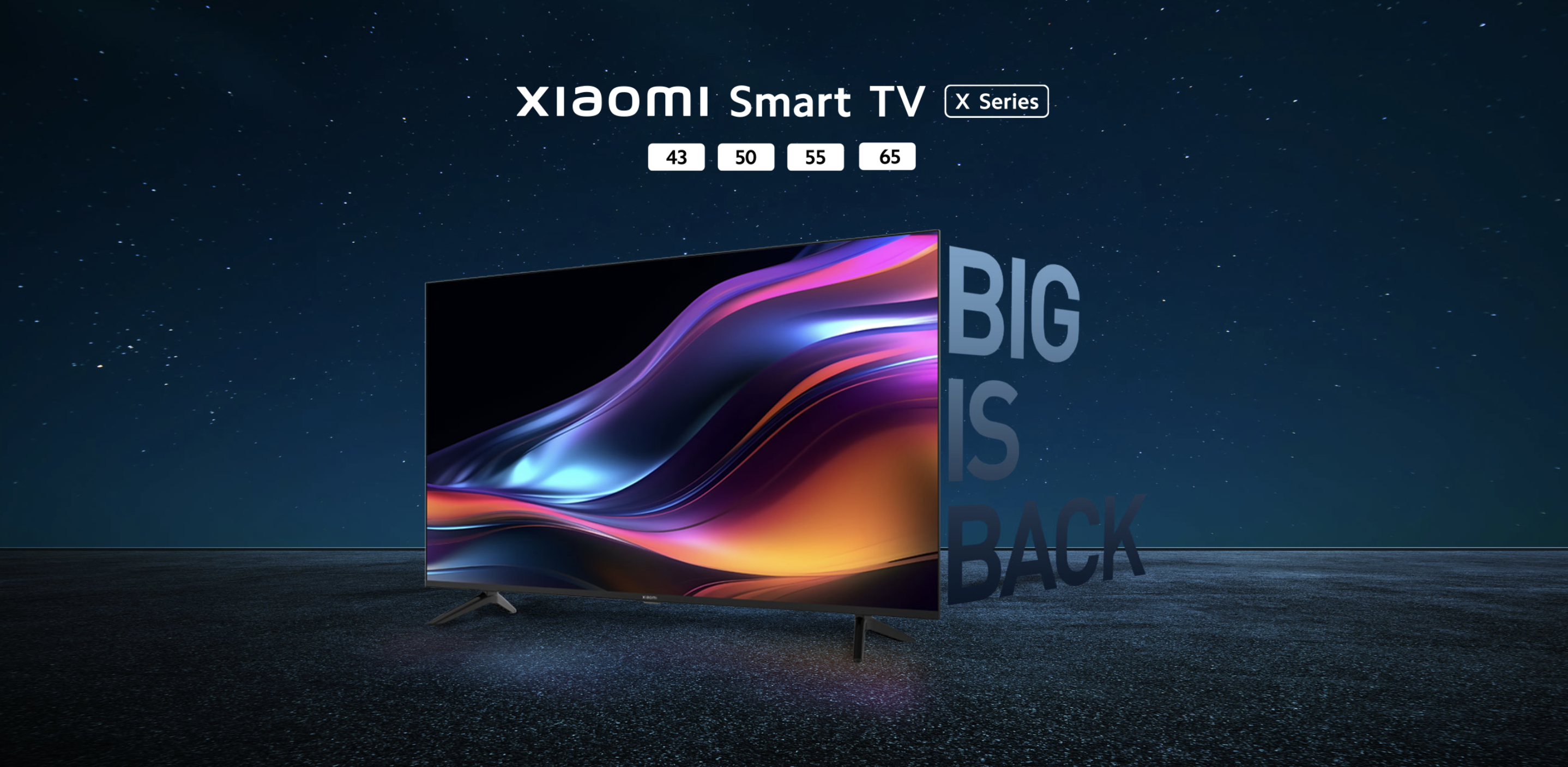 Xiaomi heeft een vernieuwde Smart TV X-serie onthuld met schermen tot 65″, 4K-resolutie en 30W luidsprekers met Dolby Audio-ondersteuning Xiaomi heeft een vernieuwde Smart TV X-serie onthuld met schermen tot 65″, 4K-resolutie en 30W luidsprekers met Dolby Audio-ondersteuning