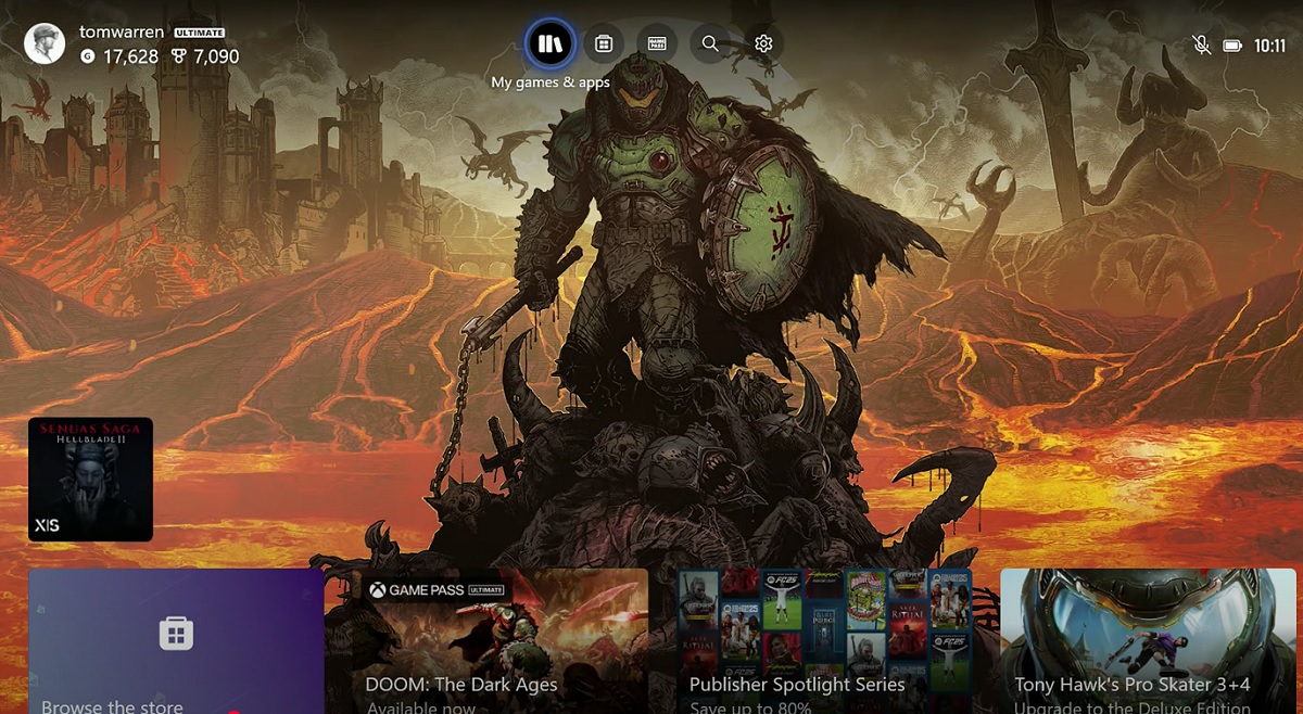 Eerste beelden van de vernieuwde Xbox-interface: wat kunnen spelers verwachten? Een blik op de nieuwe: screenshot van de vernieuwde Xbox-interface