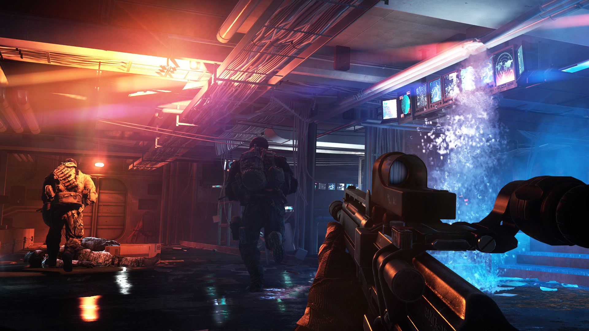 Vastgelegd in de strijd: Screenshot onthult de dynamiek van Battlefield 4 Battlefield 4: Unieke screenshot werpt een licht op spannende gameplay