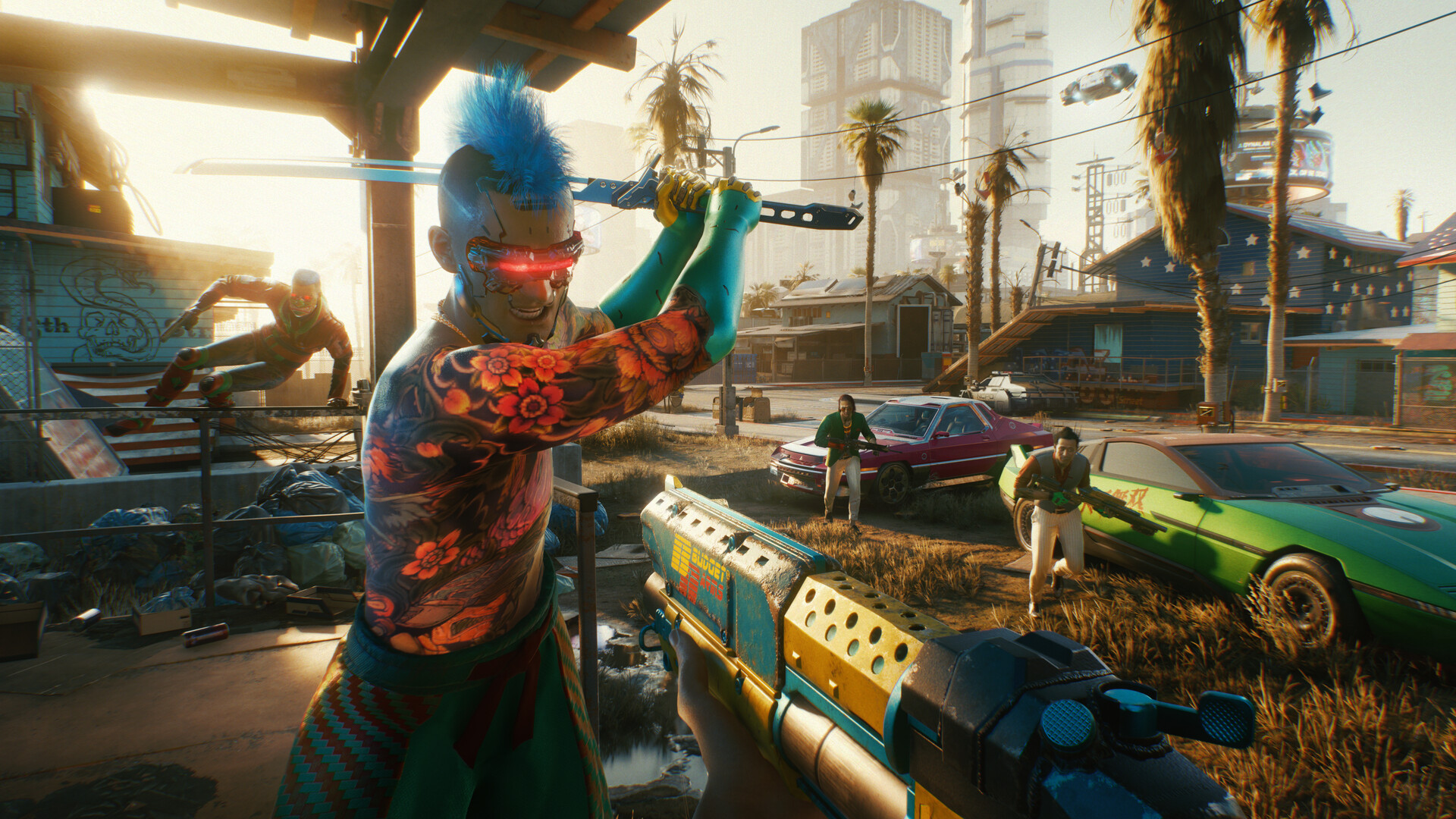 Nieuwe screenshot van Cyberpunk 2077 doet de gaminggemeenschap opschudding