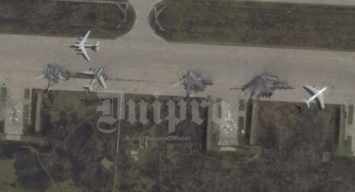 Een blik op de staat van de Belaya luchtbasis na de operatie