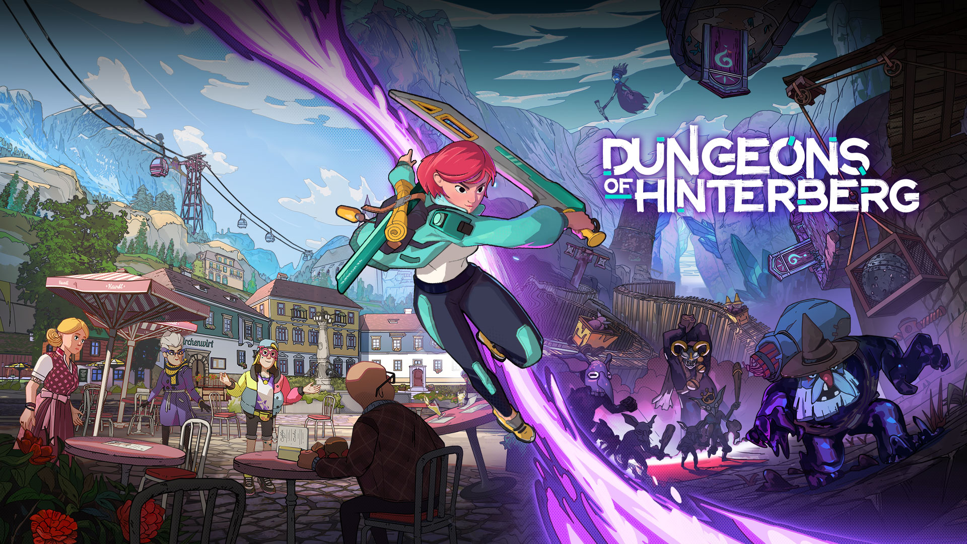 Een glimp in de kerkers van Hunterberg: een nieuwe poster heft de sluier van mysterie op We onthullen een nieuwe meeslepende wereld: Maak kennis met de Dungeons of Hunterberg poster!