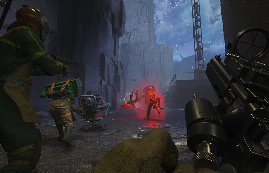 Wat laat de screenshot van FBC: Firebreak zien? Een blik op de komende game De eerste game van FBC: Firebreak - een grote lek of de aankondiging van het jaar?