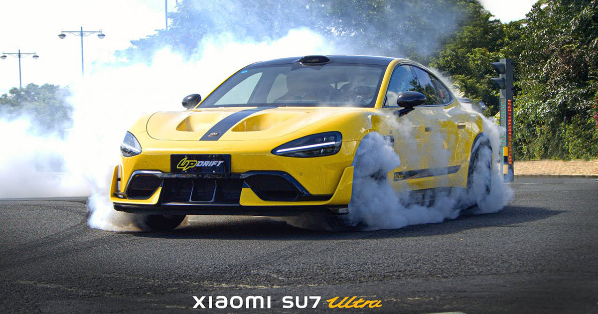 Gadget op het circuit: Xiaomi SU7 Ultra overleefde een drifting race Xiaomi SU7 Ultra: gedurfde tracktest