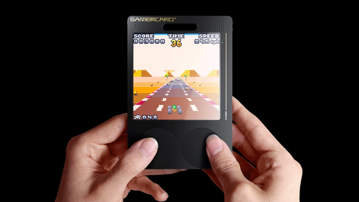 GamerCard, een ongewone retro console van de neef van de maker van de iconische ZX Spectrum, is onthuld GamerCard, een ongewone retro console van de neef van de maker van de iconische ZX Spectrum, is onthuld