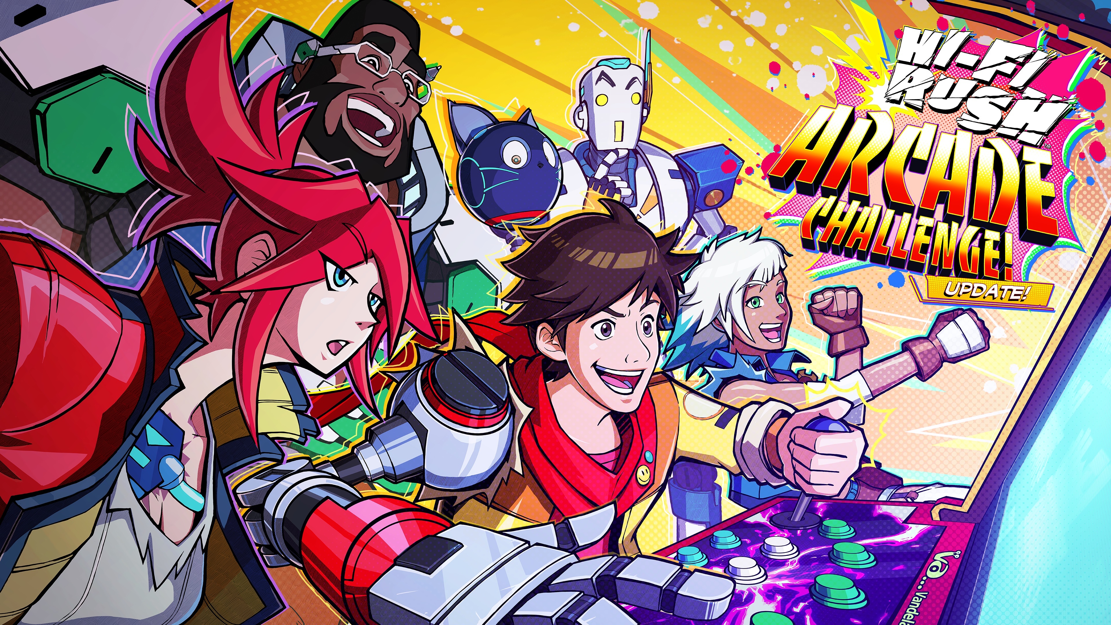 Er is een update uitgebracht voor de ritmische avonturenvechtplatformgame Hi-Fi Rush. Deze voegt twee nieuwe speltypen toe aan de game: "BPM Rush" en "Power Up! Tower Up!" Er is een update uitgebracht voor de ritmische avonturenvechtplatformgame Hi-Fi Rush. Deze voegt twee nieuwe speltypen toe aan de game: "BPM Rush" en "Power Up! Tower Up!"