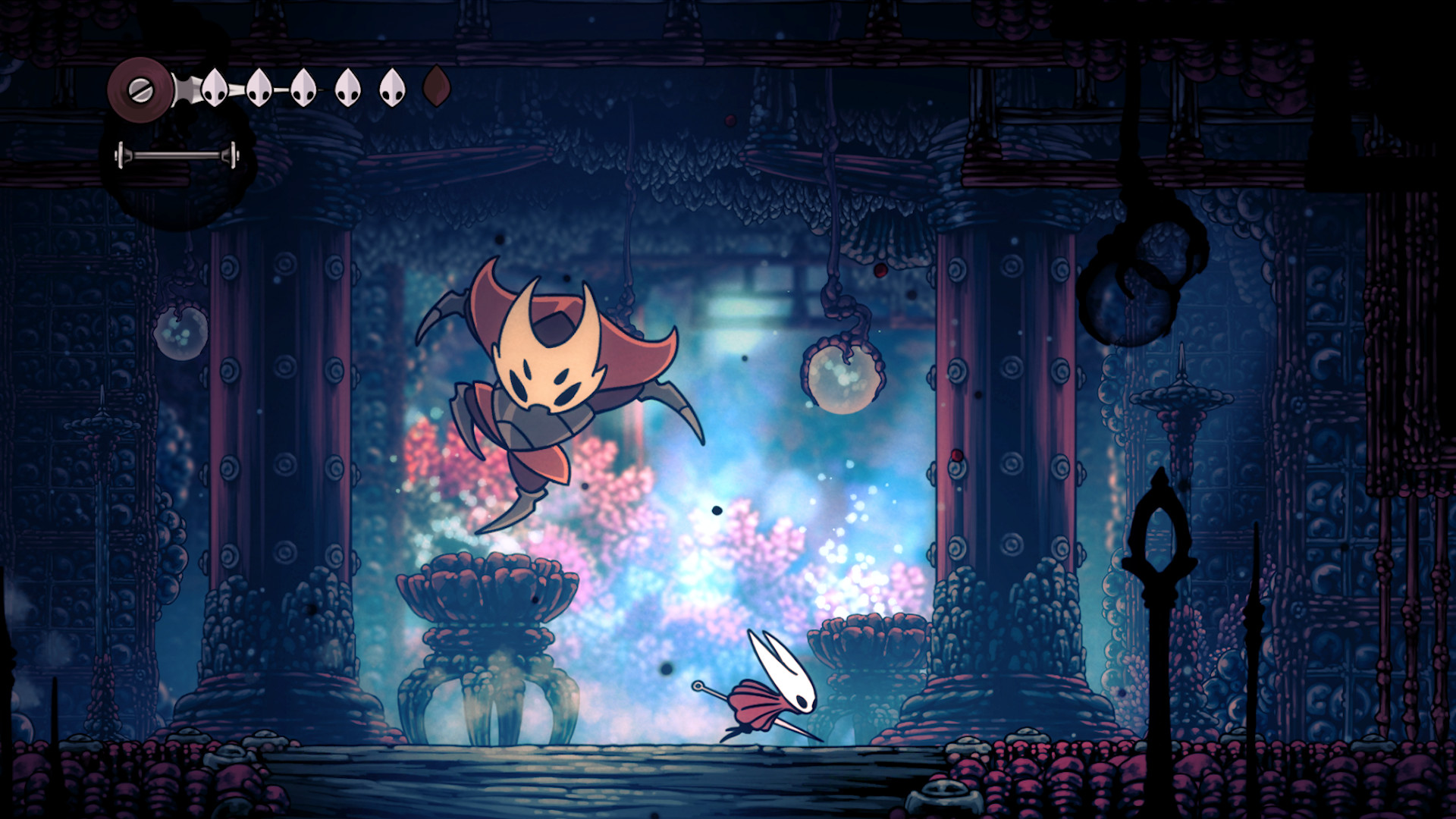 Kunst en sfeer van Hollow Knight: Eén shot dat het millennium vastlegt Eerste blik op Hollow Knight: Debuut screenshots
