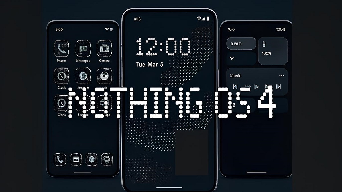 Nothing OS 4.0 Poster: Evolutie van de interface van de toekomst