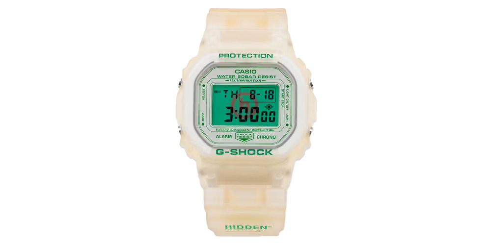 G-Shock DW5600HDN257 van Casio en Hidden NY liggen al in de winkels Casio en Hidden NY: Nieuwe samenwerking G-Shock DW5600HDN257 is nu te koop