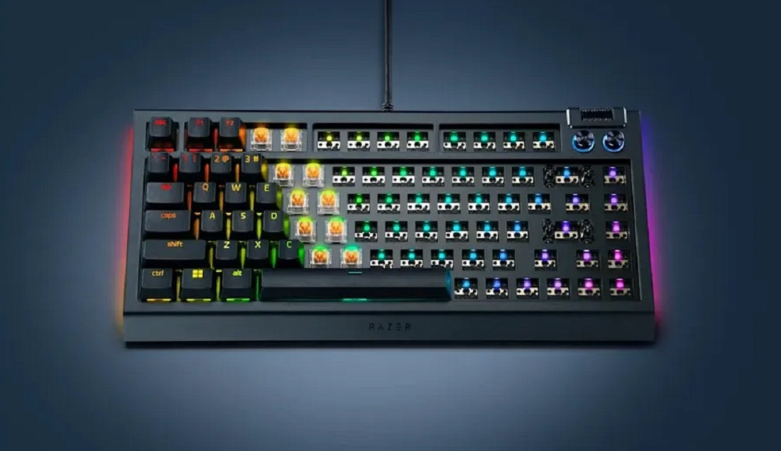 Ontdek de nieuwe BlackWidow V4: Het perfecte 75% Barebones-platform voor DIY-liefhebbers De BlackWidow V4 onthullen: Het ultieme 75% Barebones-kit voor toetsenbordenliefhebbers