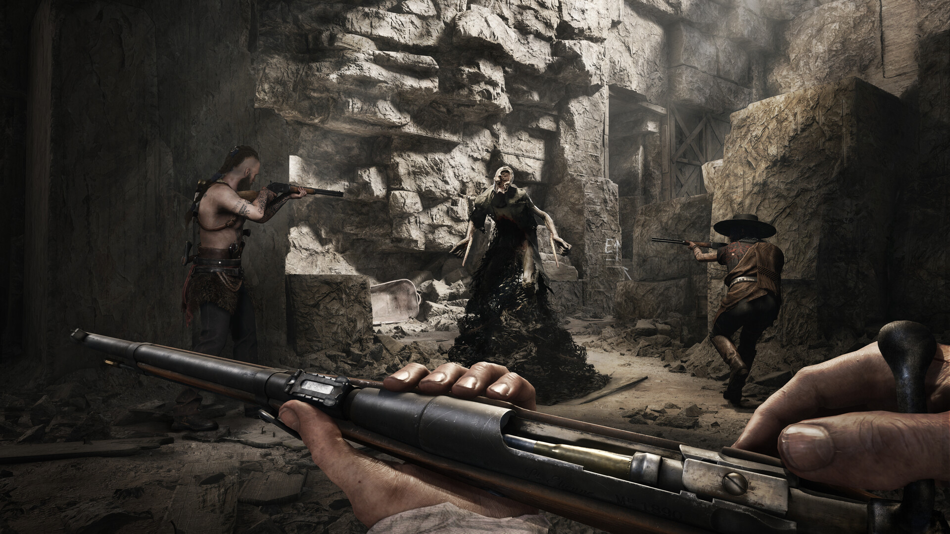 Wat de nieuwe screenshot van de Hunt: Showdown 1896 Screenshot van de nieuwe map: verkenning van Hunt: Showdown 1896