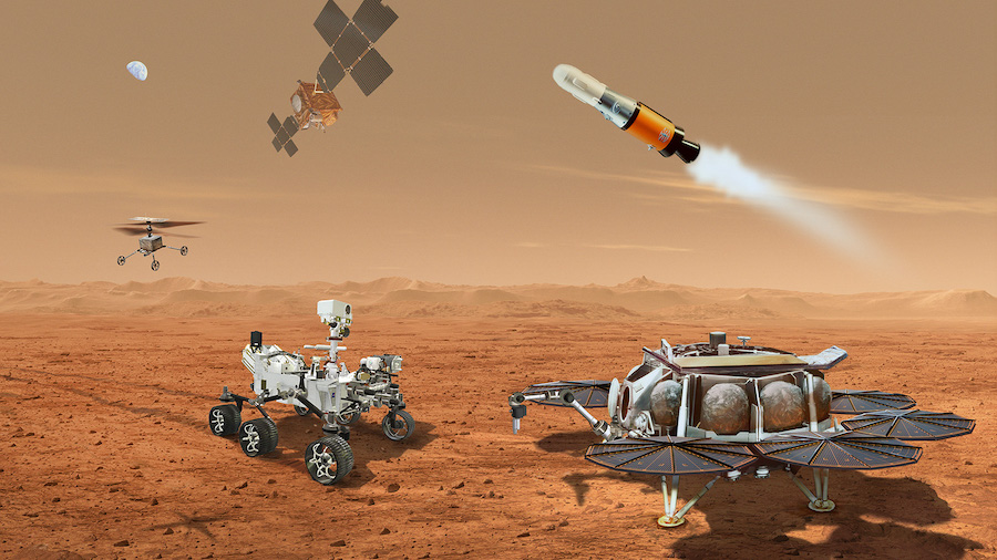 Amerikaanse Senaat verlaagt financiering voor Mars Sample Return-missie van $949 miljoen naar $300 miljoen - NASA riskeert dat het niet lukt om monsters van de Marsbodem op aarde af te leveren Amerikaanse Senaat verlaagt financiering voor Mars Sample Return-missie van $949 miljoen naar $300 miljoen - NASA riskeert dat het niet lukt om monsters van de Marsbodem op aarde af te leveren