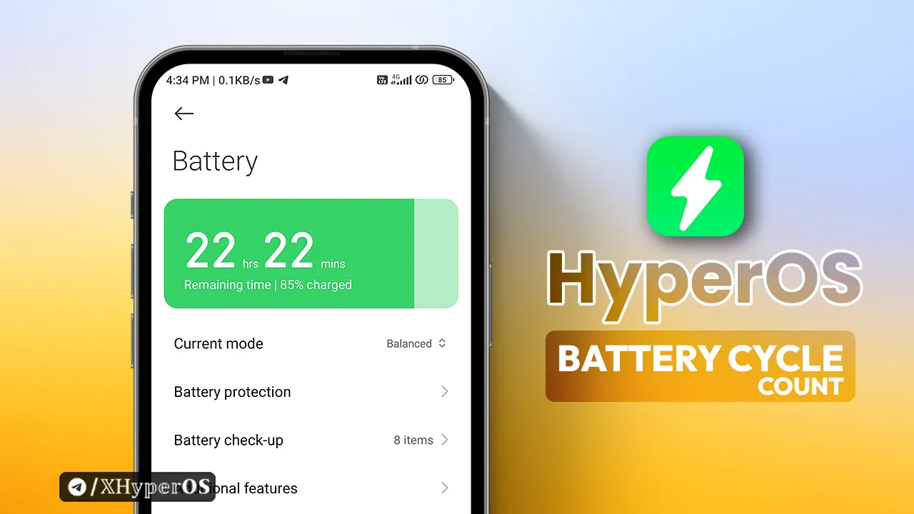 We bekijken de nieuwe tool voor het tellen van laadcycli in HyperOS Welke nieuwe analysemogelijkheden voor laadcycli biedt HyperOS?