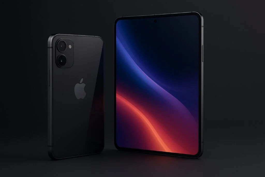Ontwerprevolutie: Apple's opvouwbare iPhone met in-screen camera Apple ontwikkelt een opvouwbare iPhone met een onzichtbare frontcamera