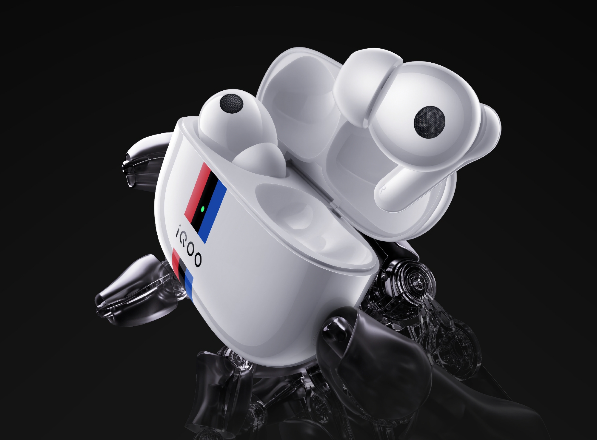 iQOO TWS 1: waterbescherming, Bluetooth 5.3 met aptX Lossless, ANC en tot 42 uur batterijduur iQOO TWS 1: waterbescherming, Bluetooth 5.3 met aptX Lossless, ANC en tot 42 uur batterijduur
