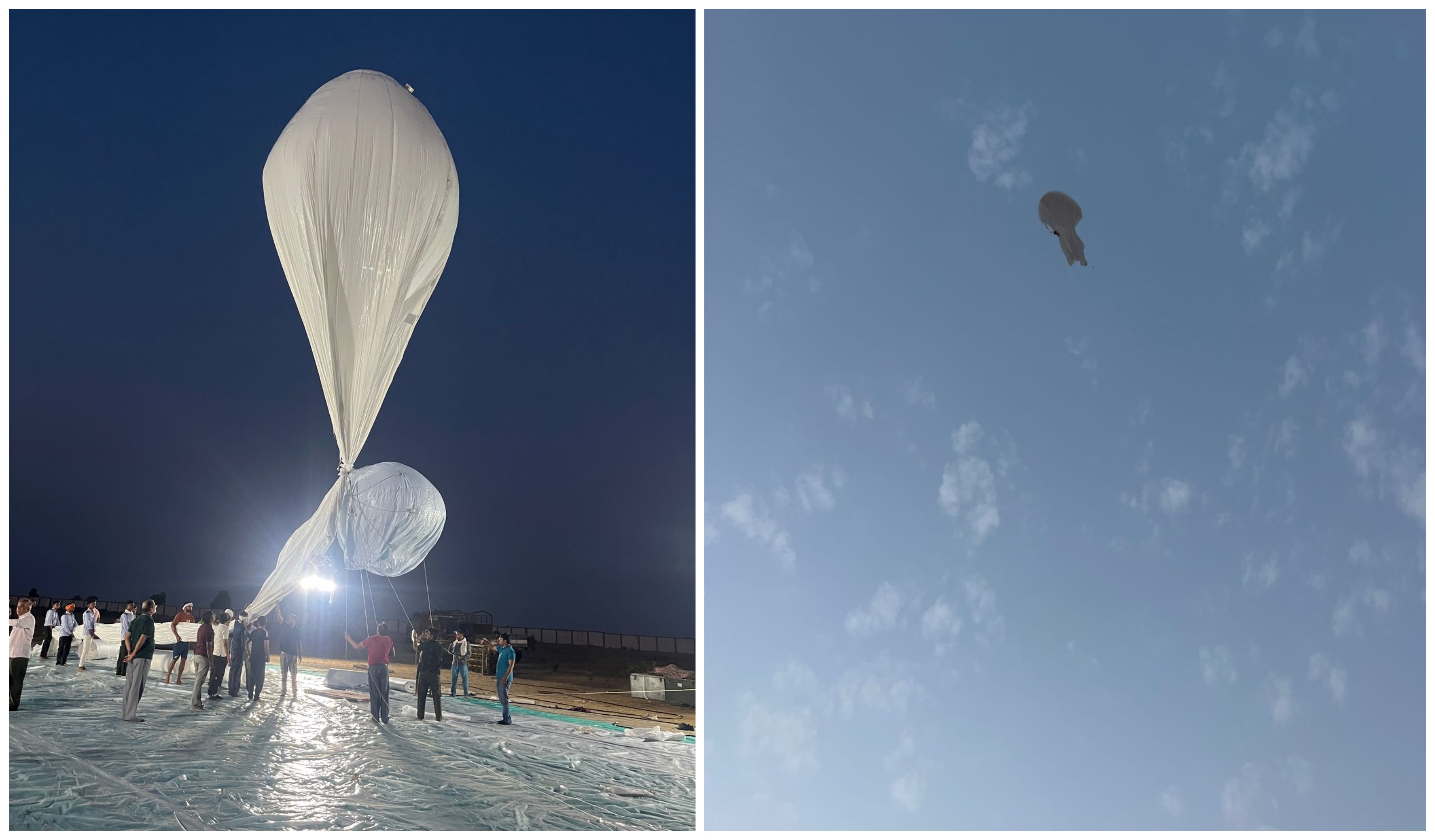 Staat in de lucht: Indiase stratosferische ballon voor strategische monitoring India lanceert de nieuwste stratosferische ballon voor verkenning de lucht in