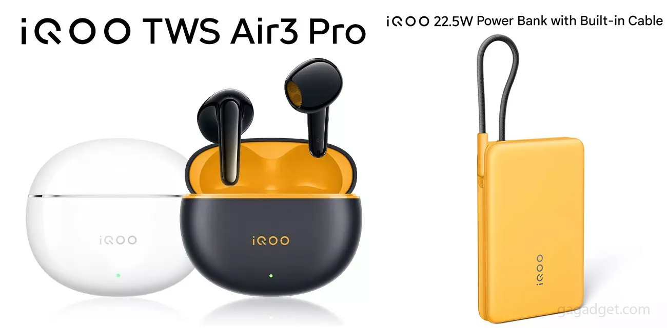IQOO TWS Air3 Pro: Alles wat je moet weten over de nieuwe koptelefoon en hun power bank IQOO TWS Air3 Pro: Een nieuwe standaard voor draadloze koptelefoons gecombineerd met een krachtige power bank