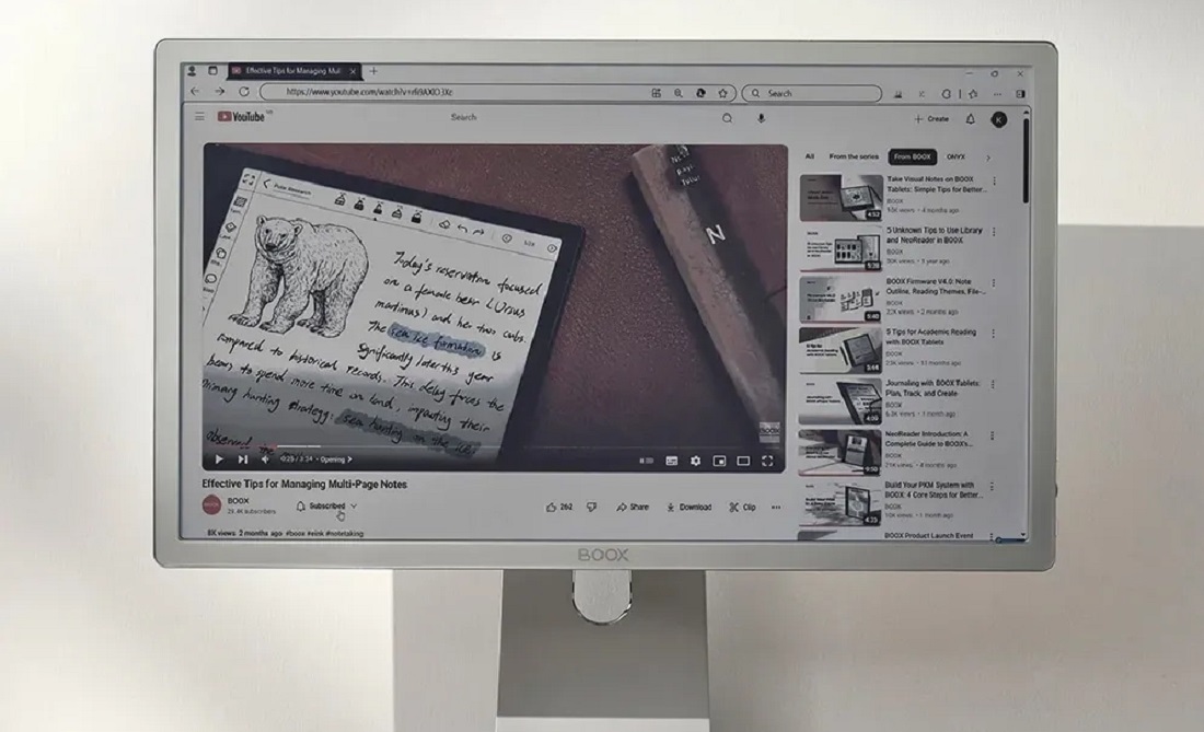 Mira Pro Color van E Ink: een nieuwe dageraad voor papierenachtige displays
