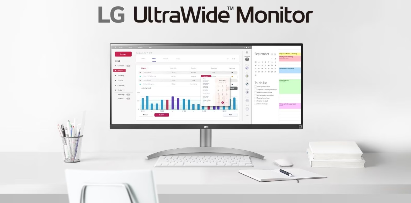 LG brengt een ultrabrede monitor met 100Hz verversingssnelheid en AMD FreeSync-ondersteuning uit in Europa LG brengt een ultrabrede monitor met 100Hz verversingssnelheid en AMD FreeSync-ondersteuning uit in Europa