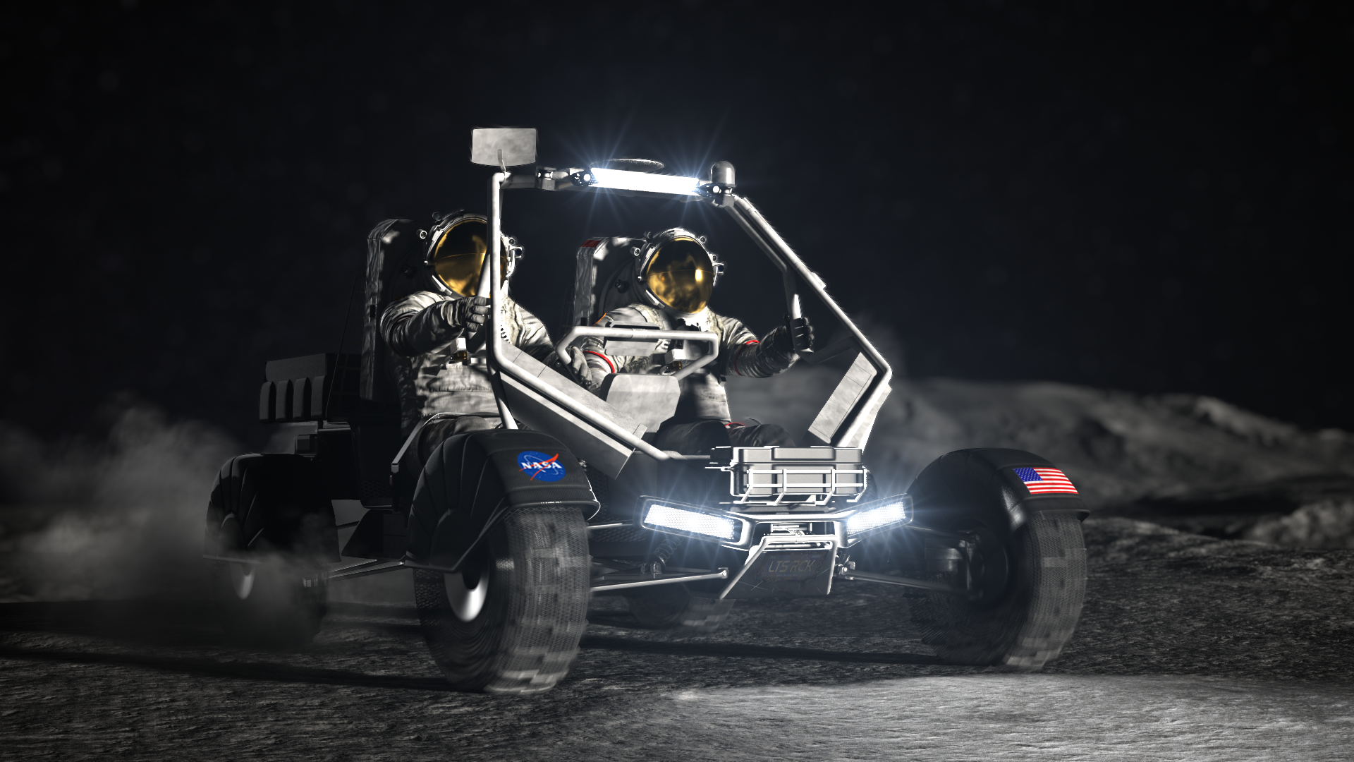NASA kiest 3 bedrijven om astronauten te helpen de maan te verkennen NASA kiest 3 bedrijven om astronauten te helpen de maan te verkennen