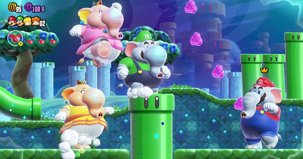 Verkoophit voor games UK: Super Mario Bros Wonder staat voor derde week op nummer 1 Verkoophit voor games UK: Super Mario Bros Wonder staat voor derde week op nummer 1