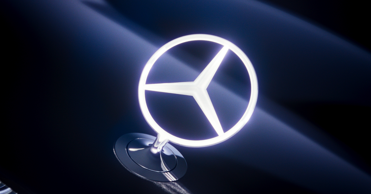 Vision V-conceptauto onthult een nieuwe visie voor Mercedes-Benz Embleem van de toekomst: de Mercedes-Benz Vision V-conceptauto