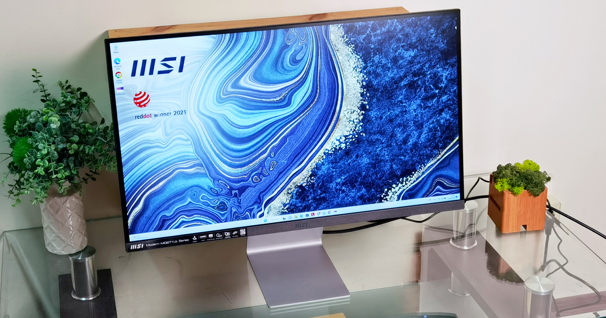 MSI Modern MD271UL review: een moderne 4K-kantoormonitor
