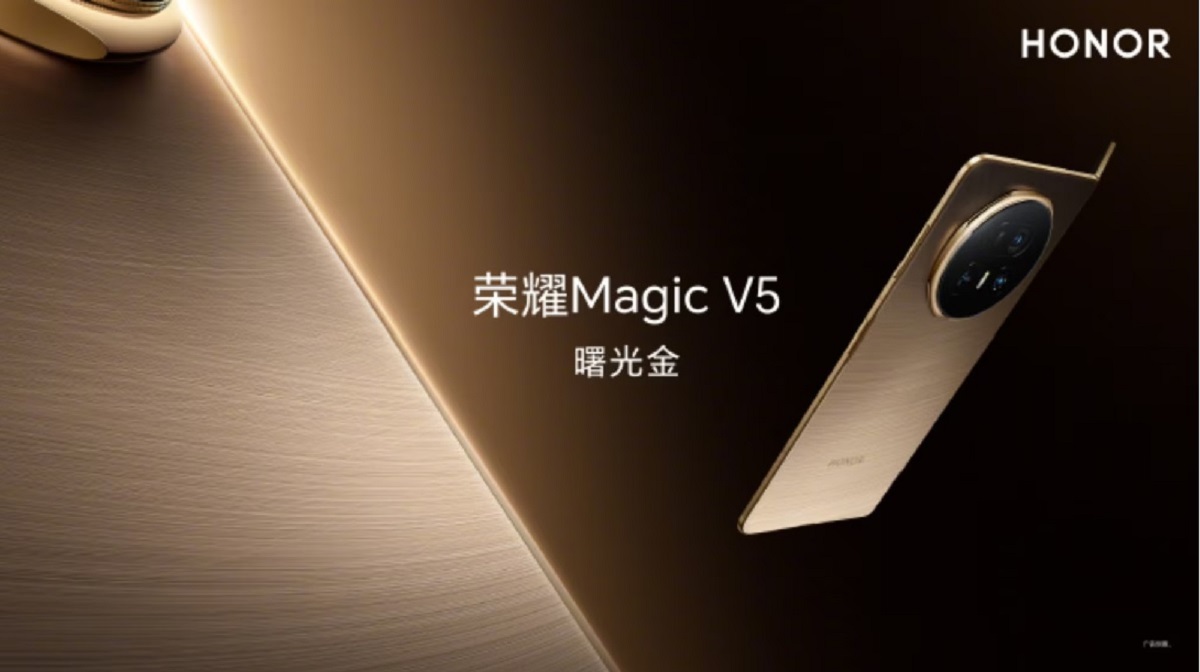 Nieuwe lekkage: afbeelding van Honor Magic V5 opvallende details Honor Magic V5 Geheimen: Alles wat we weten over de poster!