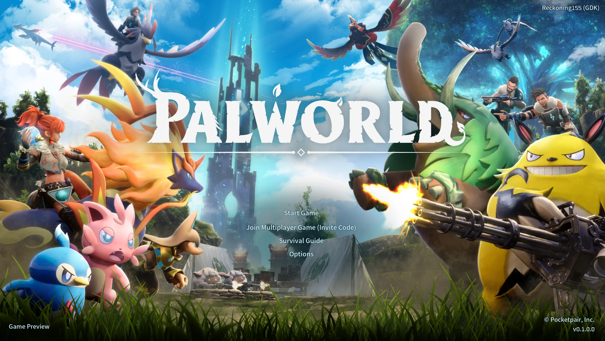 Piek online role-playing shooter Palworld op Steam bereikt 561 000 gebruikers Piek online role-playing shooter Palworld op Steam bereikt 561 000 gebruikers