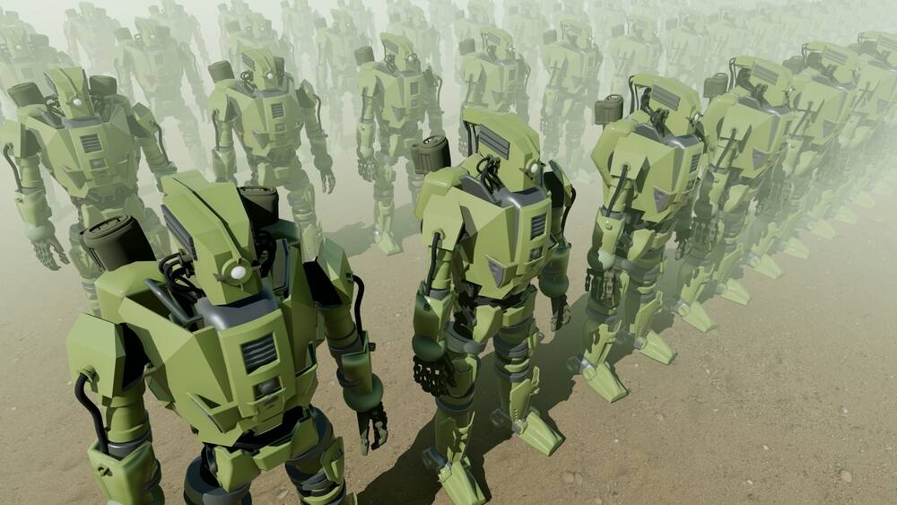 Politici roepen op tot verbod op 'killer robots' vanwege militaire AI-risico's Politici roepen op tot verbod op 'killer robots' vanwege militaire AI-risico's