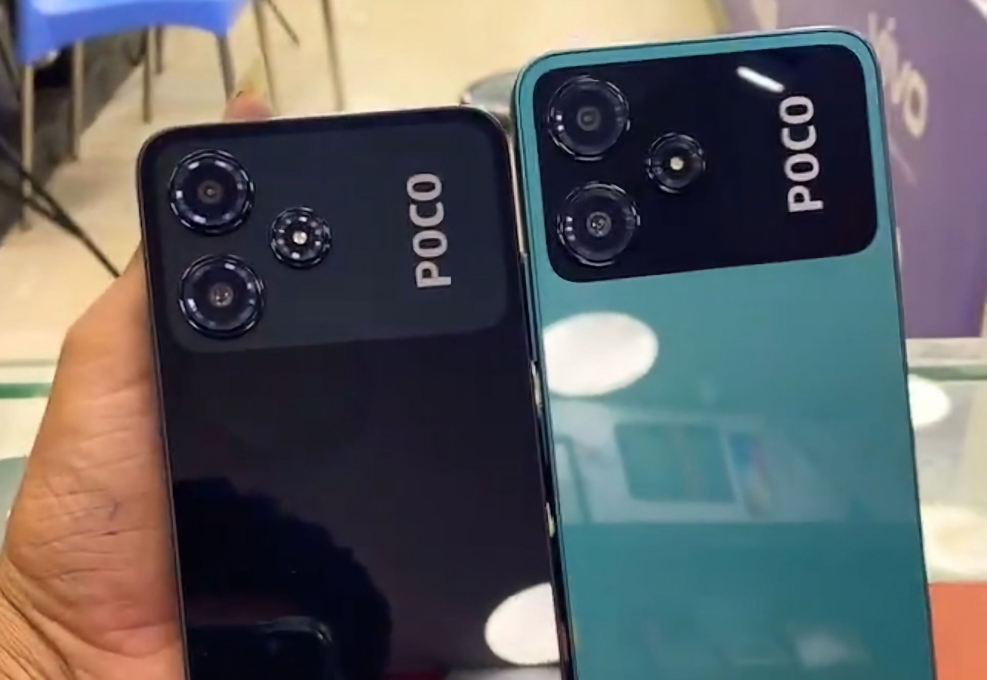 POCO M6 Pro 5G verscheen op video in twee kleuren POCO M6 Pro 5G verscheen op video in twee kleuren