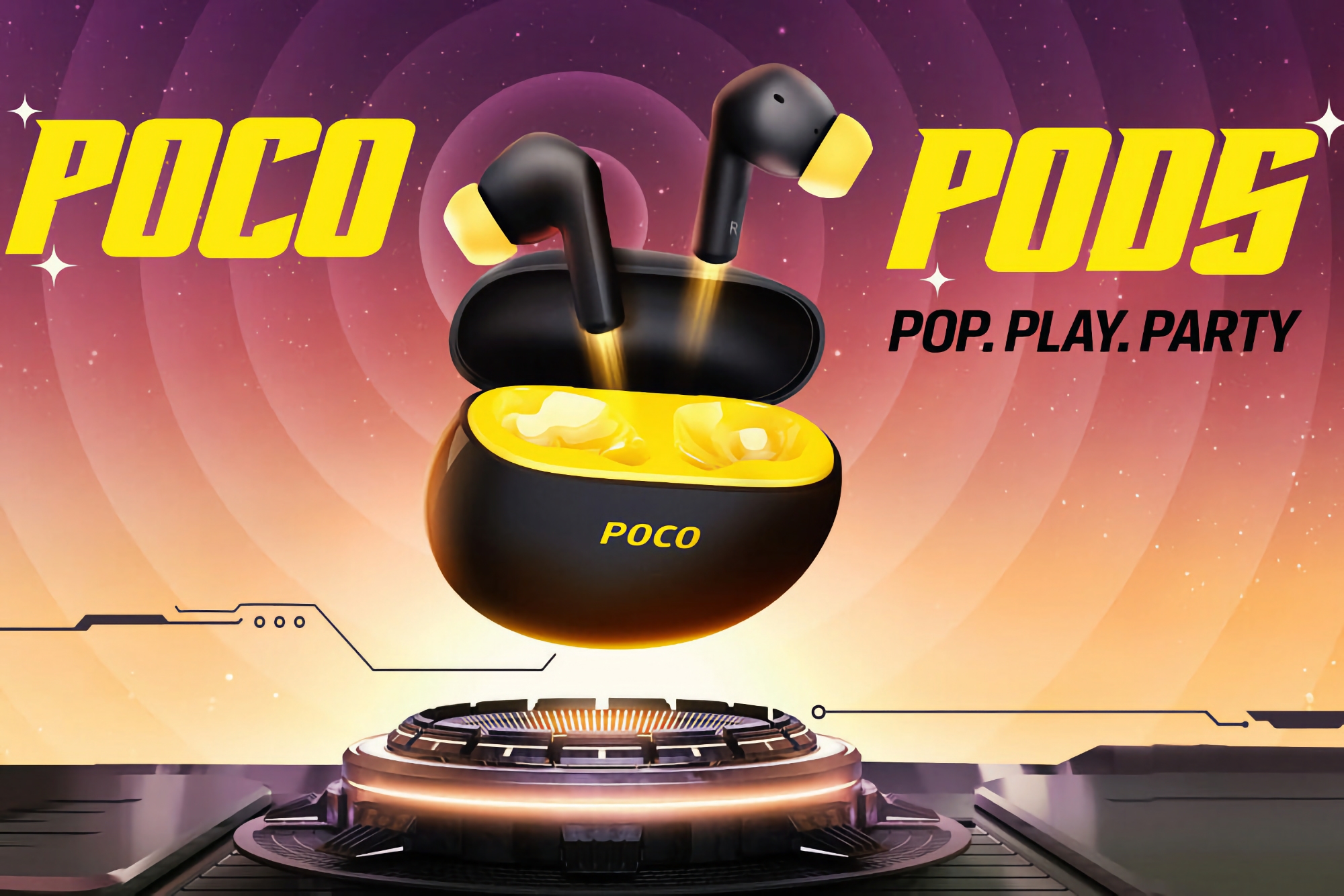 Xiaomi onthult POCO Pods op 29 juli: TWS-oortjes met Bluetooth 5.3, IPX4-bescherming en een batterij die tot 30 uur meegaat Xiaomi onthult POCO Pods op 29 juli: TWS-oortjes met Bluetooth 5.3, IPX4-bescherming en een batterij die tot 30 uur meegaat