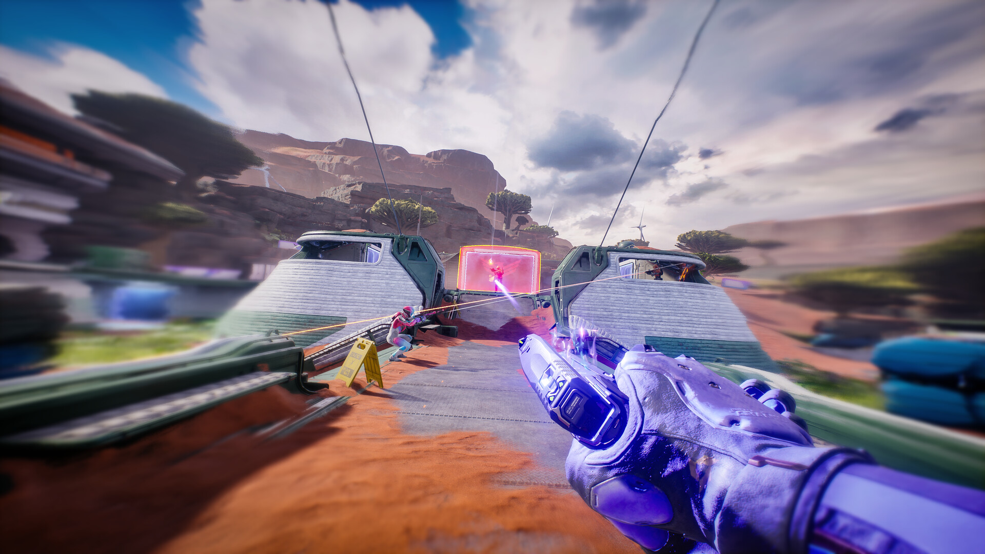 Wat vertelt de eerste screenshot van Splitgate 2 ons? Eerste blik op Splitgate 2: Screenshot onthult details