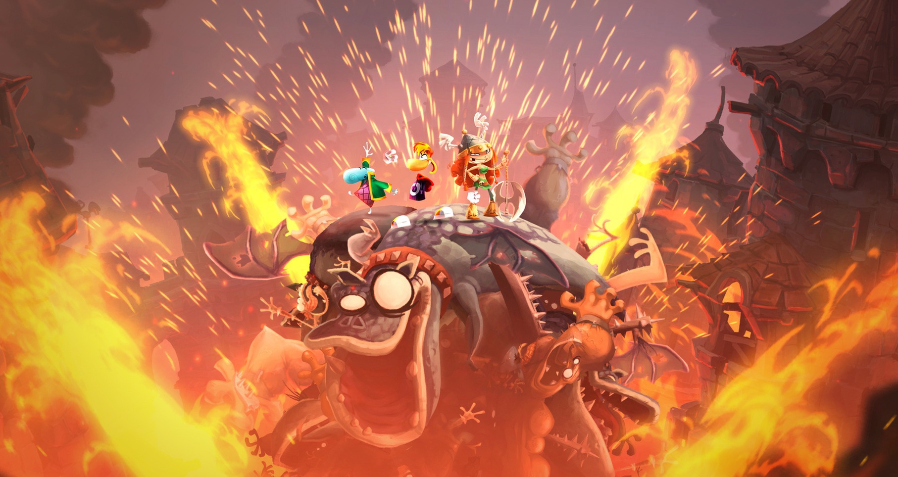 Licht en kleur in de game van het jaar: Bekijk een screenshot van Rayman Legends Geniet van de visuele magie: Screenshot van Rayman Legends