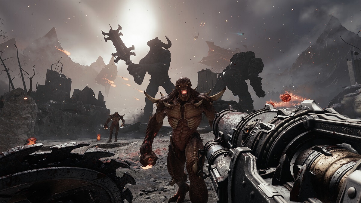 Een ongebruikelijke wending: een eerste blik op DOOM: The Dark Ages Een nieuw tijdperk! DOOM: The Dark Ages screenshot shockeert fans