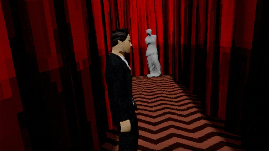 Een demoversie van Twin Peaks, dat is ontwikkeld met de sfeer van PlayStation-games in gedachten, is nu beschikbaar op PC1 Een demoversie van Twin Peaks, dat is ontwikkeld met de sfeer van PlayStation-games in gedachten, is nu beschikbaar op PC1