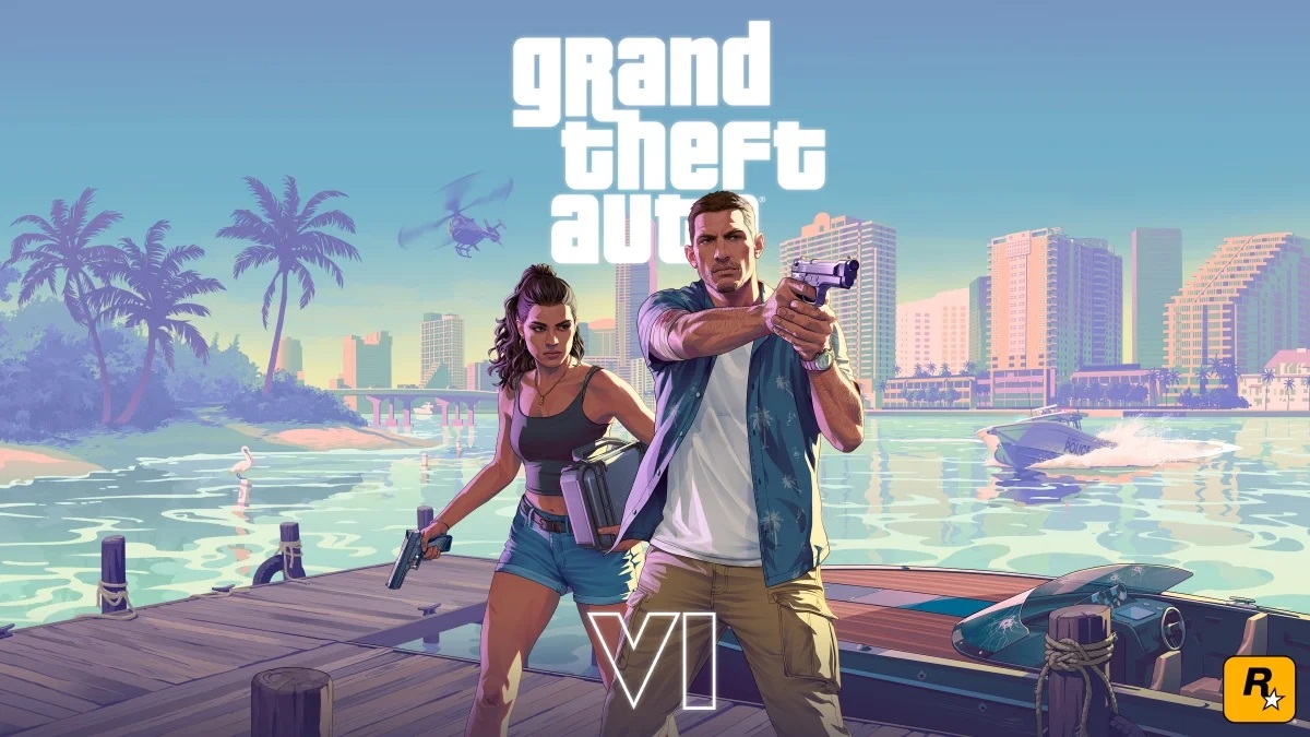 Maak je klaar om ondergedompeld te worden in de wereld van GTA VI: de belangrijkste afbeelding is onthuld Eerste details: de hoofdkunst van GTA VI onthuld