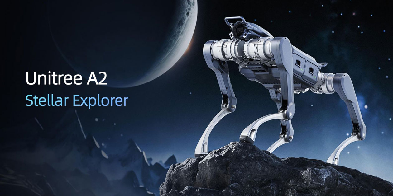 Unitree A2: wanneer engineering kunstmatige intelligentie ontmoet Een nieuw niveau van robot hond: Unitree's A2 met laser en intelligentie