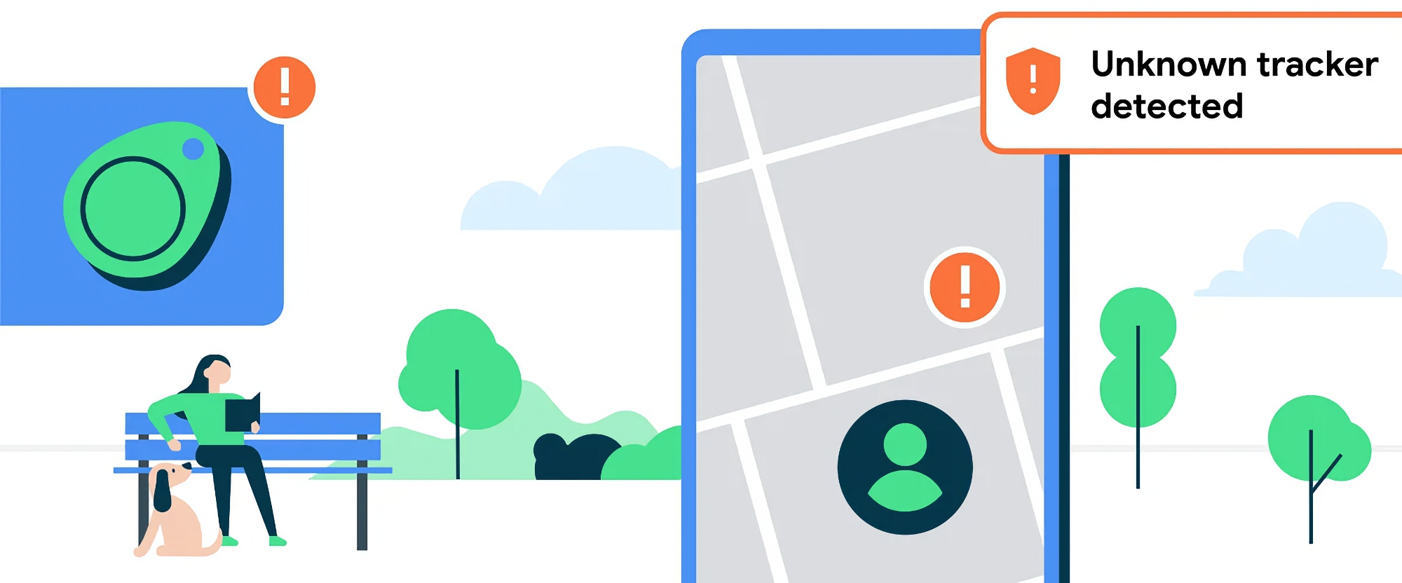 Google kondigde een functie aan waarmee een Android-smartphone een onbekende AirTag kan detecteren