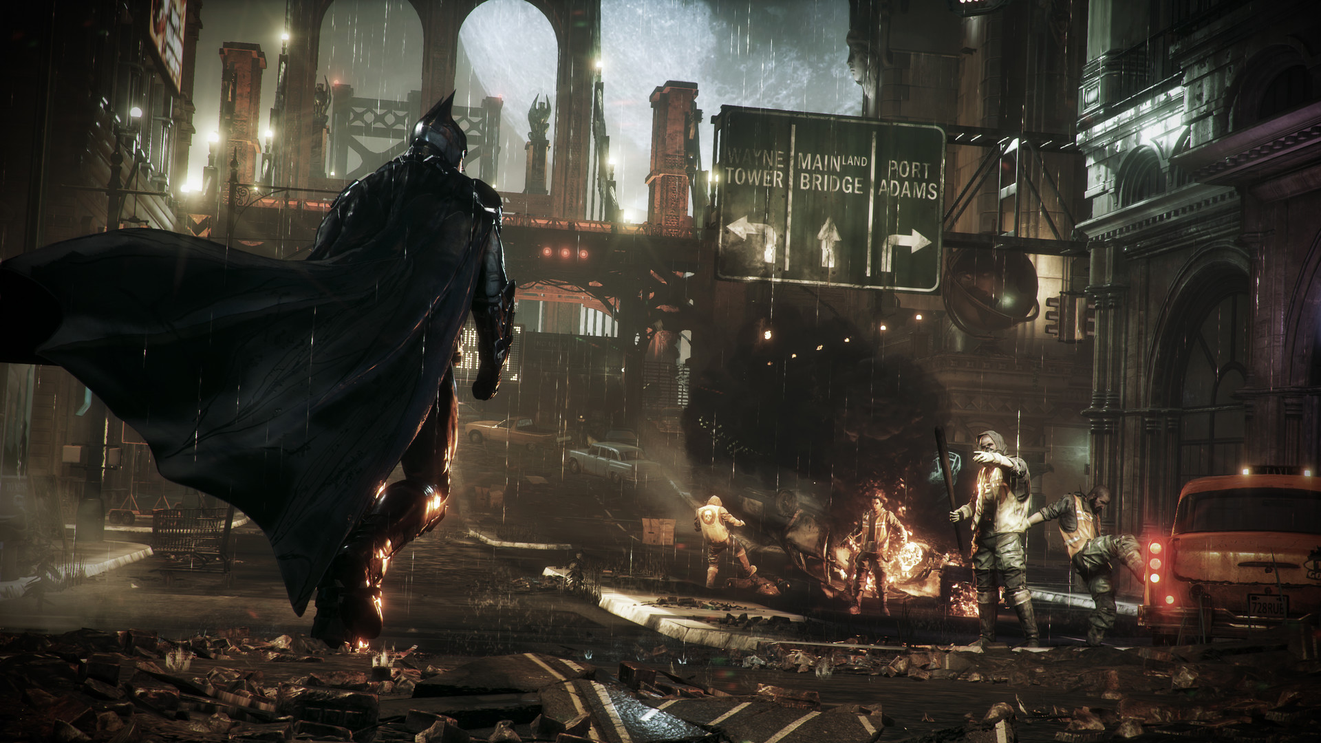 Een nieuw niveau in graphics: de debuut screenshot van Batman: Arkham Knight Geclassificeerde beelden: Een nieuwe kijk op Batman: Arkham Knight