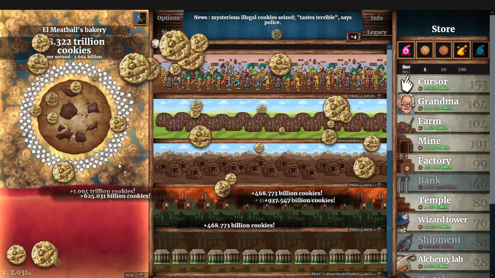 Nu kun je je kostbare tijd verdoen met koekjes op consoles: Cookie Clicker is nu beschikbaar op Switch, Xbox en PlayStation Nu kun je je kostbare tijd verdoen met koekjes op consoles: Cookie Clicker is nu beschikbaar op Switch, Xbox en PlayStation