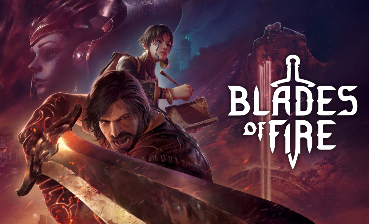 Nieuw in de RPG-wereld: een banner campagne voor Blades of Fire Banner reclame voor het Blades of Fire project: een vuurervaring voor fans van role-playing games