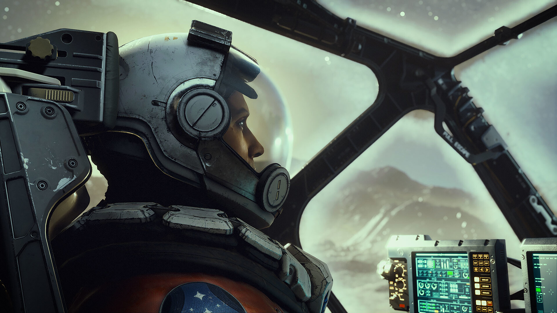 Starfield screenshot: in afwachting van ruimte-avonturen van Bethesda Een kijkje op de eerste screenshot van de aanstaande Starfield-game
