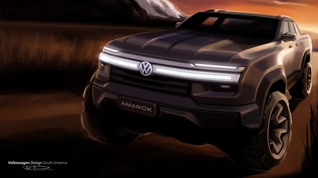 Volkswagen presenteert de toekomstige bestseller: de nieuwe Amarok voor Zuid-Amerika Nieuwe VW Amarok: Eerste blik op het Zuid-Amerikaanse beest