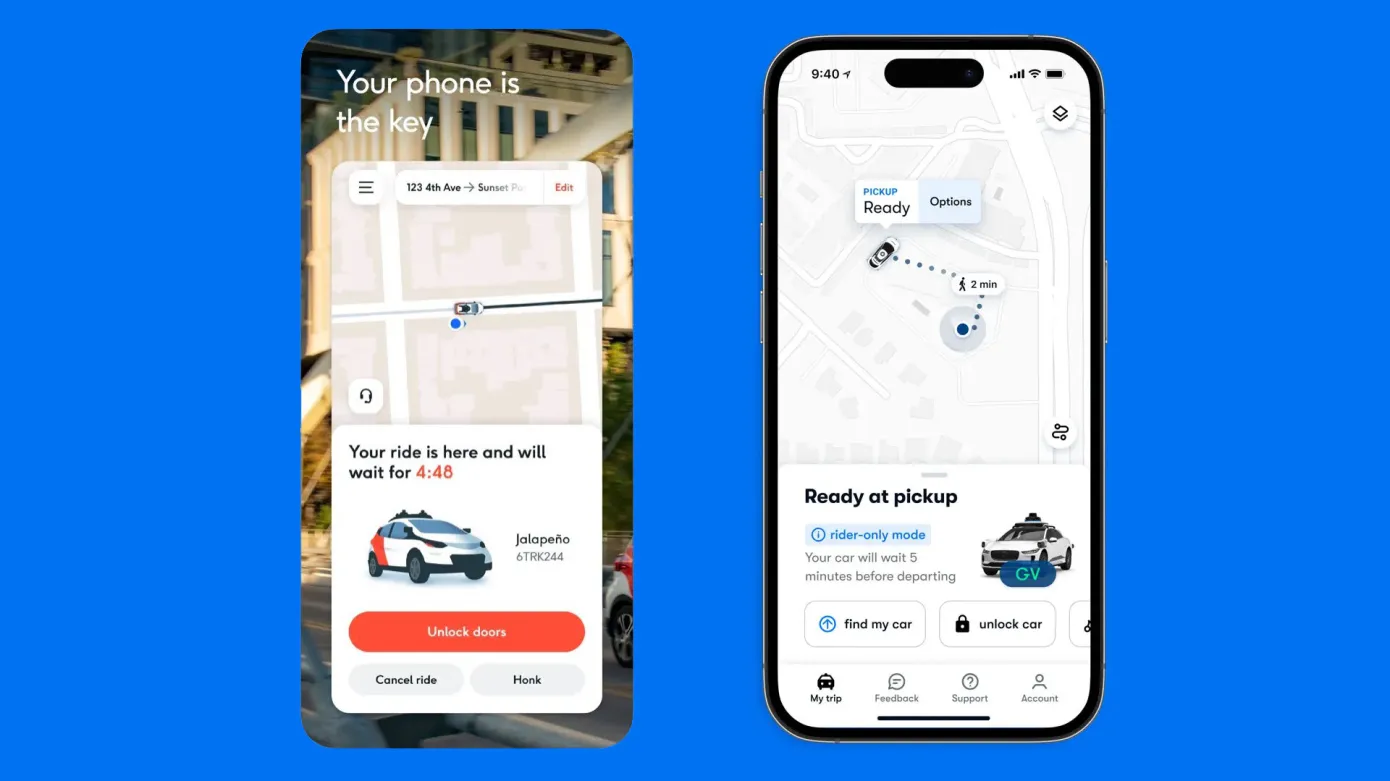 Cruise en Waymo hebben een toename gezien in het aantal downloads van hun bestelapps voor robotaxi's