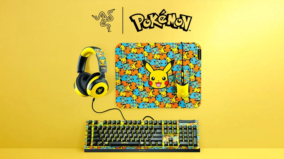 Razer brengt Pokémon Editie Gear uit: Vang ze allemaal in stijl