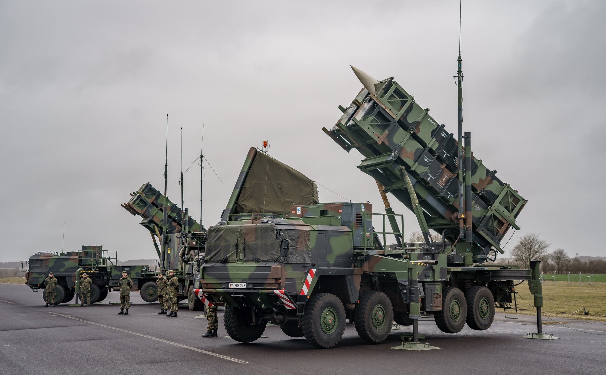 Warschau voor het eerst in de geschiedenis beschermd door raketafweersysteem - Polen zet Patriot grond-luchtraketsystemen in Warschau voor het eerst in de geschiedenis beschermd door raketafweersysteem - Polen zet Patriot grond-luchtraketsystemen in
